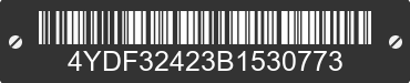 2011 KEYSTONE Keystone 4YDF32423B1530773 VIN decoded