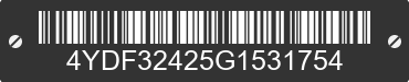 2016 KEYSTONE Keystone 4YDF32425G1531754 VIN decoded
