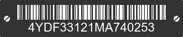 2021 KEYSTONE Keystone 4YDF33121MA740253 VIN decoded