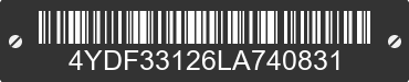 2020 KEYSTONE Keystone 4YDF33126LA740831 VIN decoded
