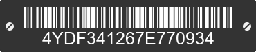 2007 KEYSTONE Keystone 4YDF341267E770934 VIN decoded