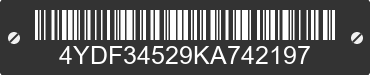 2019 KEYSTONE Keystone 4YDF34529KA742197 VIN decoded