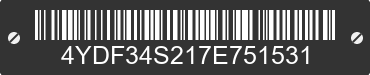 2007 KEYSTONE Keystone 4YDF34S217E751531 VIN decoded
