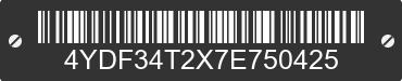 2007 KEYSTONE Keystone 4YDF34T2X7E750425 VIN decoded