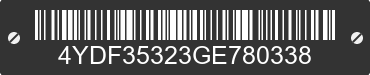 2016 KEYSTONE Keystone 4YDF35323GE780338 VIN decoded