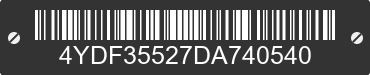 2013 KEYSTONE Keystone 4YDF35527DA740540 VIN decoded