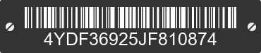 2018 KEYSTONE Keystone 4YDF36925JF810874 VIN decoded