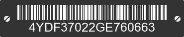 2016 KEYSTONE Keystone 4YDF37022GE760663 VIN decoded