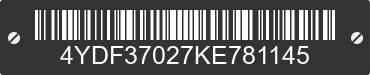 2019 KEYSTONE Keystone 4YDF37027KE781145 VIN decoded