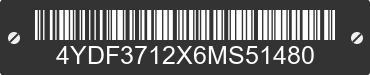 2006 KEYSTONE Keystone 4YDF3712X6MS51480 VIN decoded