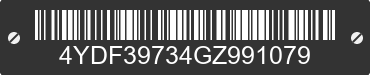 2016 KEYSTONE Keystone 4YDF39734GZ991079 VIN decoded
