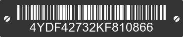 2019 KEYSTONE Keystone 4YDF42732KF810866 VIN decoded
