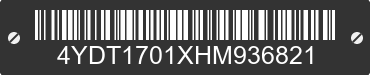 2017 KEYSTONE Keystone 4YDT1701XHM936821 VIN decoded