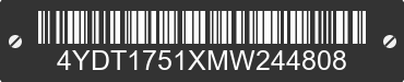 2021 KEYSTONE Keystone 4YDT1751XMW244808 VIN decoded
