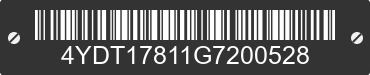 2016 KEYSTONE Keystone 4YDT17811G7200528 VIN decoded