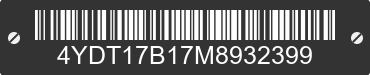 2021 KEYSTONE Keystone 4YDT17B17M8932399 VIN decoded
