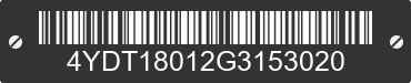 2016 KEYSTONE Keystone 4YDT18012G3153020 VIN decoded