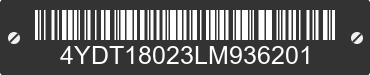 2020 KEYSTONE Keystone 4YDT18023LM936201 VIN decoded