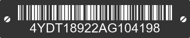 2010 KEYSTONE Keystone 4YDT18922AG104198 VIN decoded