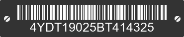 2011 KEYSTONE Keystone 4YDT19025BT414325 VIN decoded