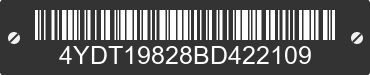2011 KEYSTONE Keystone 4YDT19828BD422109 VIN decoded