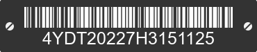 2017 KEYSTONE Keystone 4YDT20227H3151125 VIN decoded