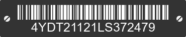 2020 KEYSTONE Keystone 4YDT21121LS372479 VIN decoded