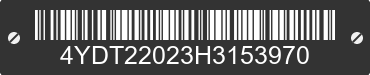 2017 KEYSTONE Keystone 4YDT22023H3153970 VIN decoded