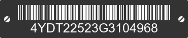 2016 KEYSTONE Keystone 4YDT22523G3104968 VIN decoded