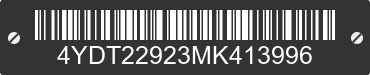 2021 KEYSTONE Keystone 4YDT22923MK413996 VIN decoded