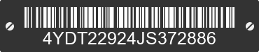 2018 KEYSTONE Keystone 4YDT22924JS372886 VIN decoded