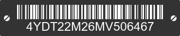 2021 KEYSTONE Keystone 4YDT22M26MV506467 VIN decoded