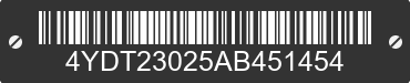 2010 KEYSTONE Keystone 4YDT23025AB451454 VIN decoded