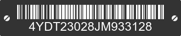 2018 KEYSTONE Keystone 4YDT23028JM933128 VIN decoded