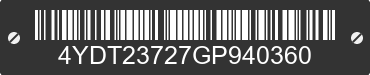 2016 KEYSTONE Keystone 4YDT23727GP940360 VIN decoded