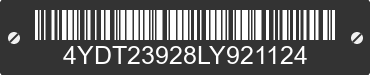 2020 KEYSTONE Keystone 4YDT23928LY921124 VIN decoded