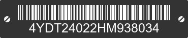 2017 KEYSTONE Keystone 4YDT24022HM938034 VIN decoded