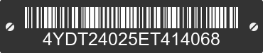 2014 KEYSTONE Keystone 4YDT24025ET414068 VIN decoded