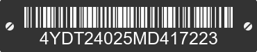 2021 KEYSTONE Keystone 4YDT24025MD417223 VIN decoded