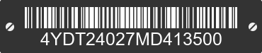 2021 KEYSTONE Keystone 4YDT24027MD413500 VIN decoded