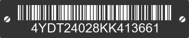 2019 KEYSTONE Keystone 4YDT24028KK413661 VIN decoded