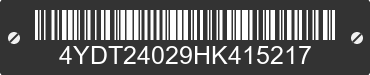 2017 KEYSTONE Keystone 4YDT24029HK415217 VIN decoded