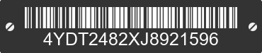 2018 KEYSTONE Keystone 4YDT2482XJ8921596 VIN decoded