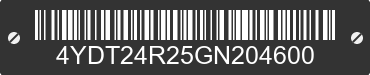 2016 KEYSTONE Keystone 4YDT24R25GN204600 VIN decoded