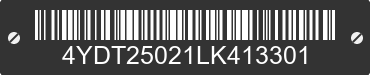 2020 KEYSTONE Keystone 4YDT25021LK413301 VIN decoded