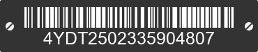 2003 KEYSTONE Keystone 4YDT2502335904807 VIN decoded