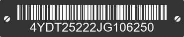 2018 KEYSTONE Keystone 4YDT25222JG106250 VIN decoded