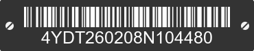 2008 KEYSTONE Keystone 4YDT260208N104480 VIN decoded