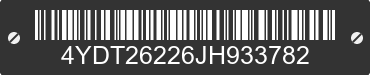 2018 KEYSTONE Keystone 4YDT26226JH933782 VIN decoded