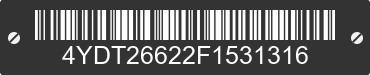 2015 KEYSTONE Keystone 4YDT26622F1531316 VIN decoded